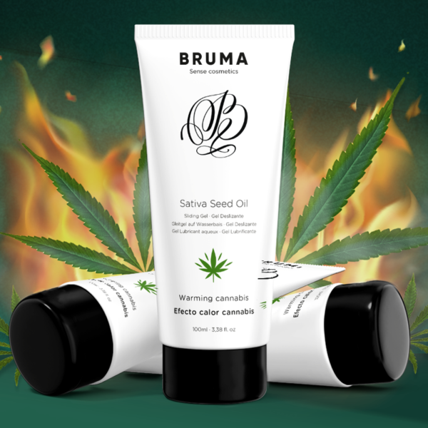 Gel Deslizante Efeito Calor Cannabis Bruma