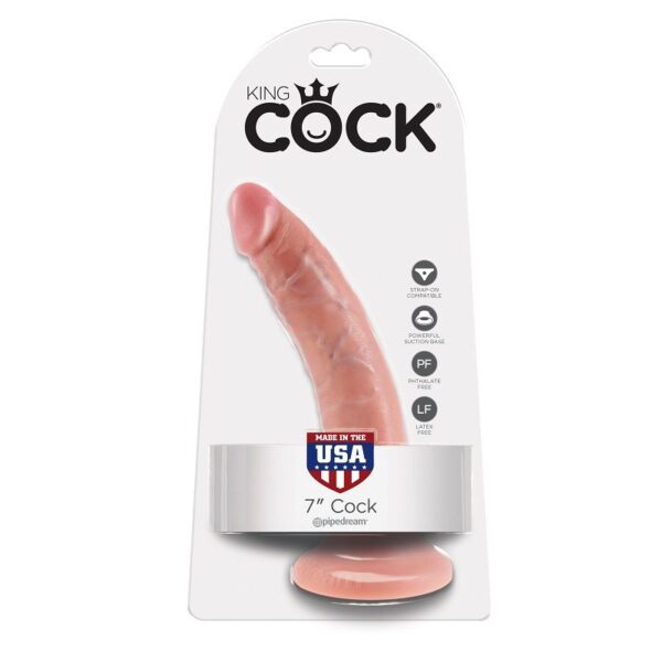 Dildo Realista 17,8cm King Cock 7" - Image 3