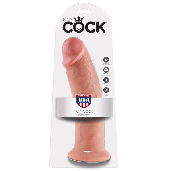 Dildo Realista 25,4cm King Cock 10" - Image 2